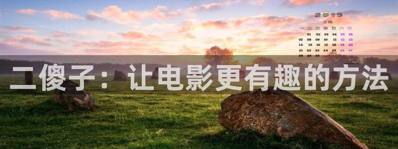 我的前半生 星辰影院：二傻子：让电影更有趣的方法