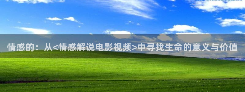 似锦电视剧免费观看完整版星辰影院：情感的：从<情感解说电影视频>中寻找生命的意义与价值